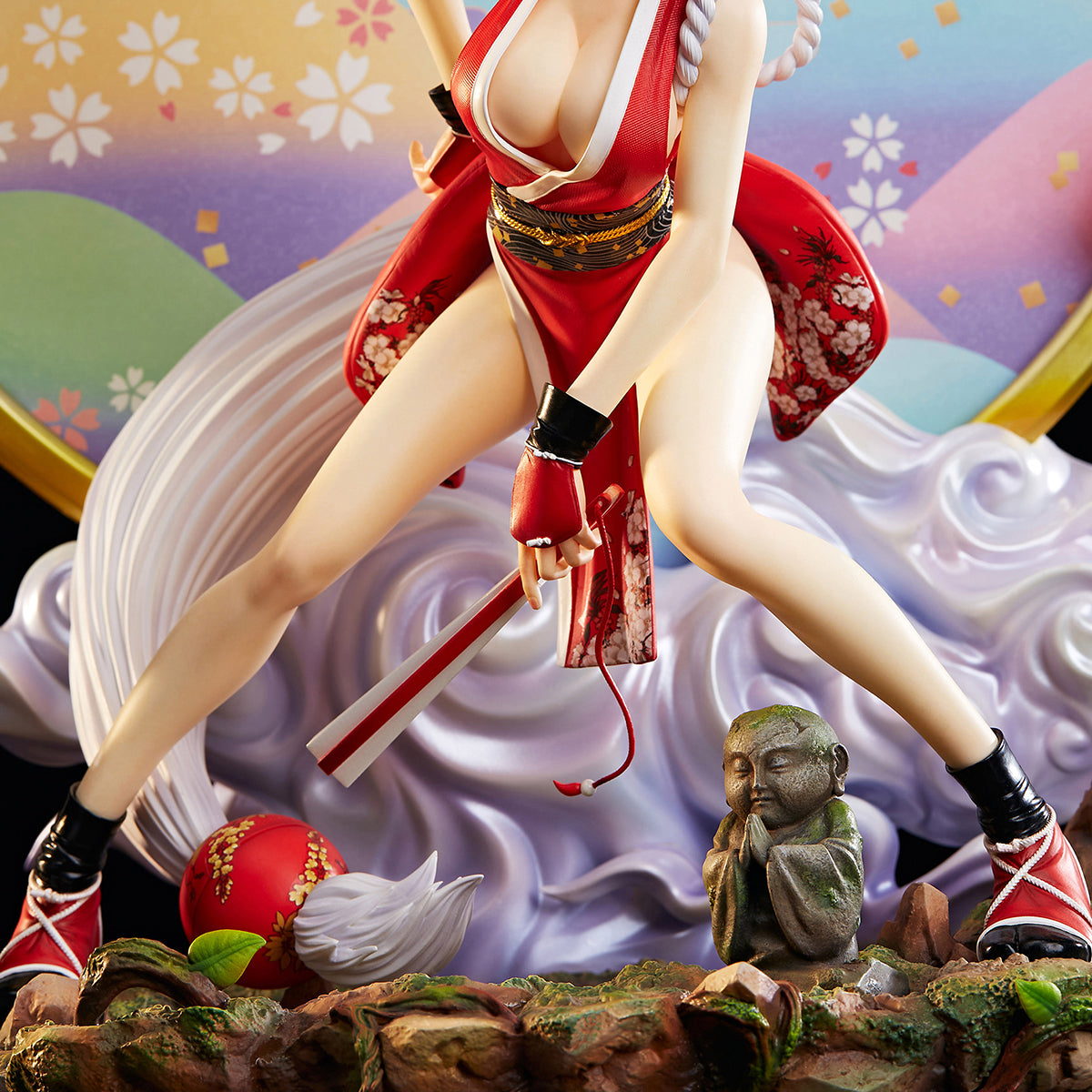 SNK Fatal Fury Legend KOF Collectible-Grade Large Resin Statue -Mai Shiranui