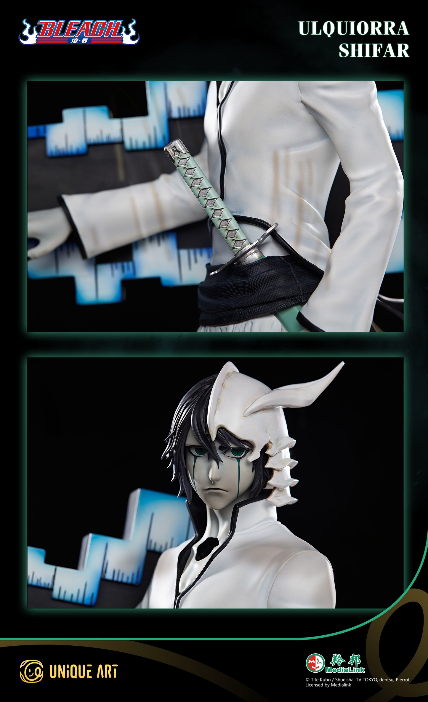 BLEACH Ulquiorra Cifer Statue - Cold and Elegant, Showing the Ultimate Charm of Espada, by UNiQUE ART