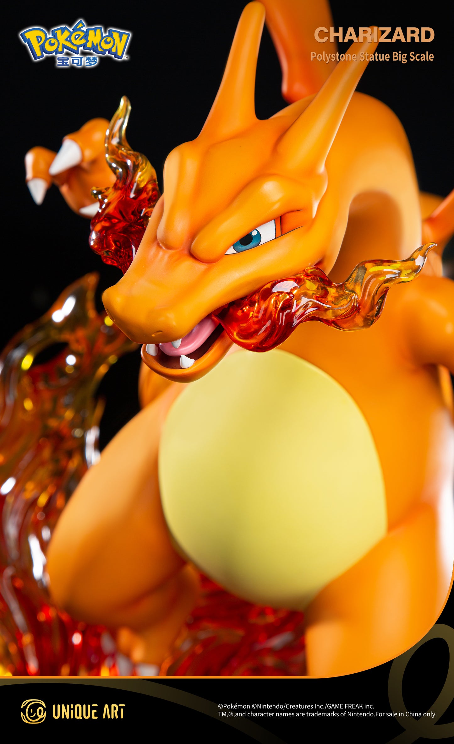 Pokémon Charizard Statue - A Symbol of Burning Passion from Childhood, by UNiQUE ART