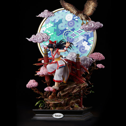 Samurai Shodown: Nakoruru-Grade Large Resin Statue，SNK x UNiQUE ART