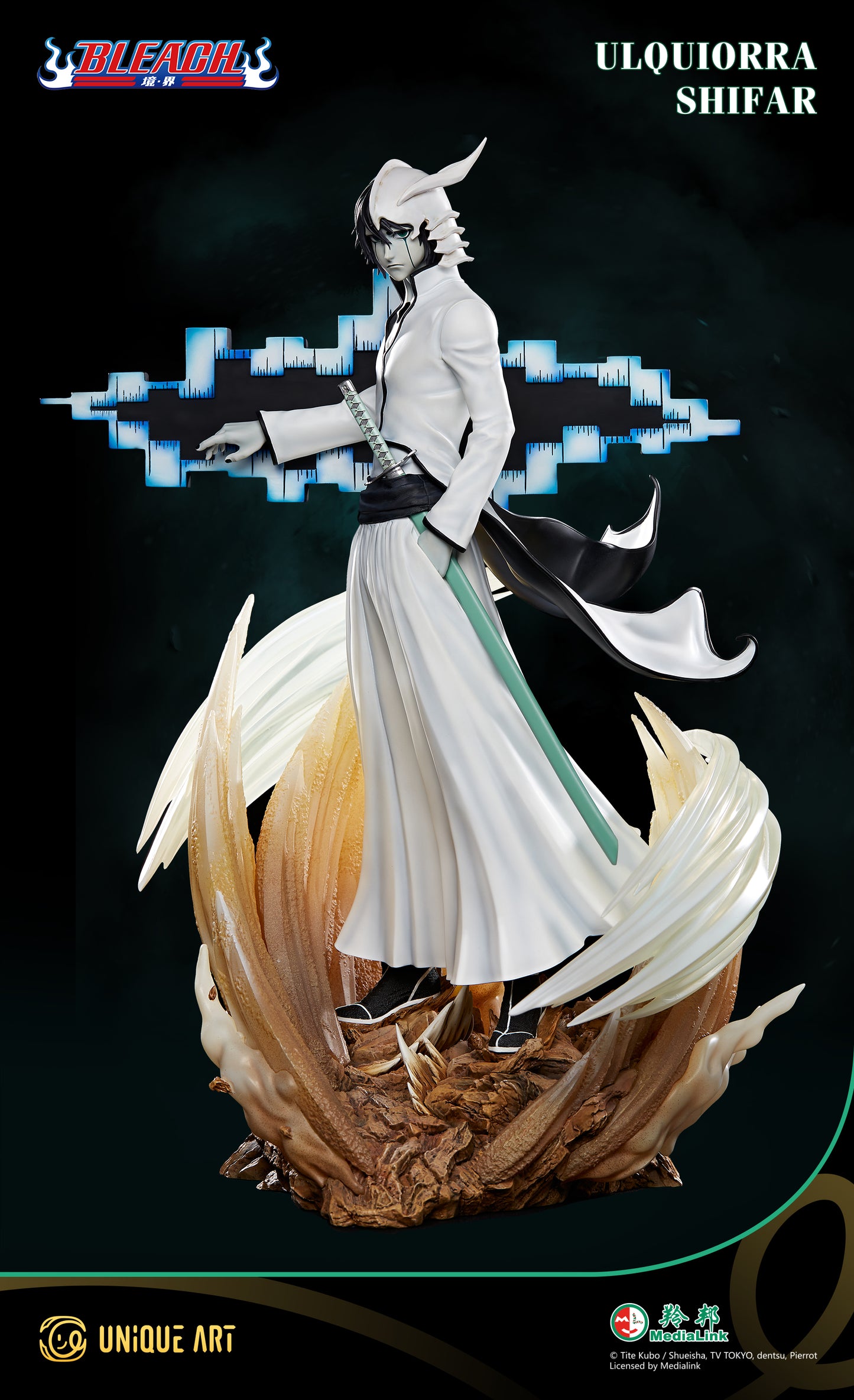 BLEACH Ulquiorra Cifer Statue - Cold and Elegant, Showing the Ultimate Charm of Espada, by UNiQUE ART