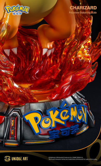 Pokémon Charizard Statue - A Symbol of Burning Passion from Childhood, by UNiQUE ART